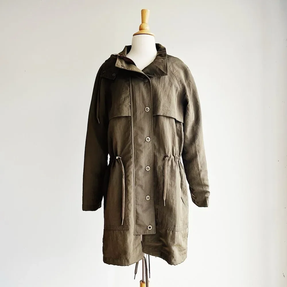 ANORAK Drawstring Water-Resistant Hooded Jacket — Bloomingdale’s Exclusive (L) - Picture 2 of 8